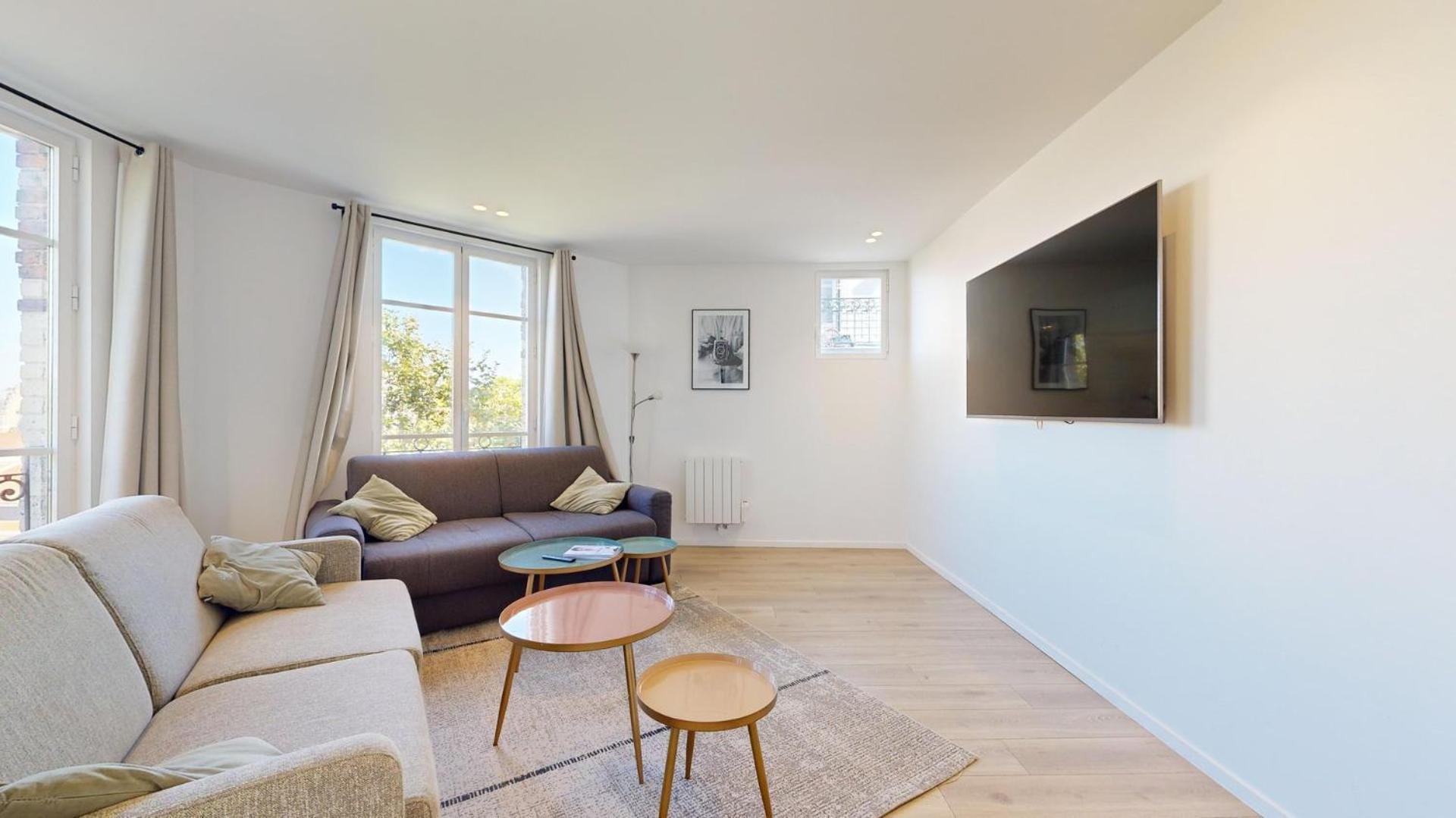 157 Suite Sacha - Superbe Duplex A Paris Exteriör bild
